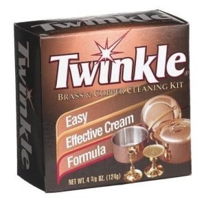 Twinkle Brass & Copper Cleaning Kit, Easy Effective Cream Formula