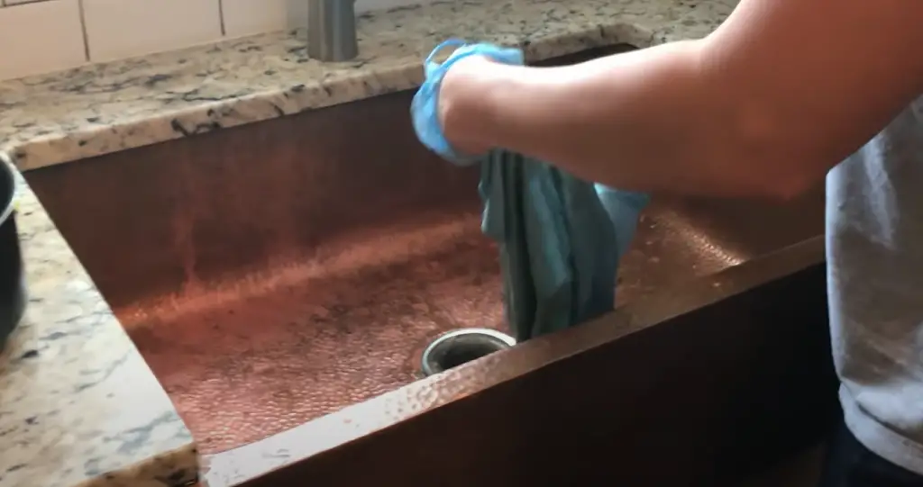 The size of the sink