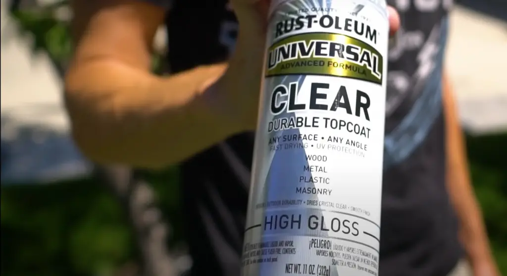 Definition of a Clear Coat for Metal