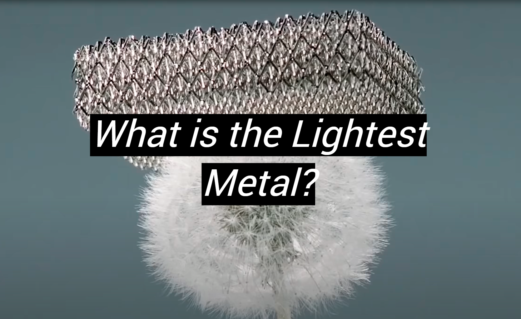 10 Lightest Metals in the World MetalProfy