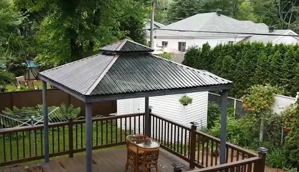 It Is Possible For Metal Gazebo To Stay Up All Year?