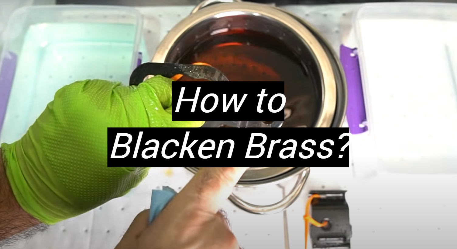 How to Blacken Brass? MetalProfy
