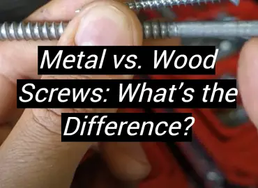 Metal vs. Wood Screws: What’s the Difference?