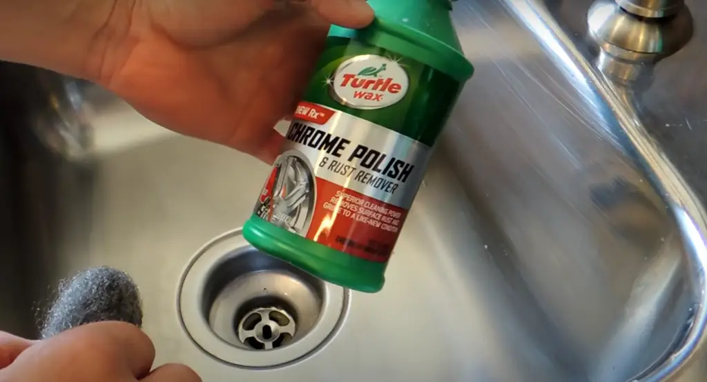 How do you remove permanent stains from stainless steel?