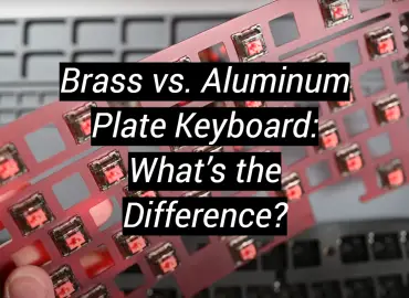 Brass vs. Aluminum Plate Keyboard: What’s the Difference?