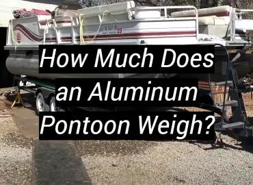 How Much Does an Aluminum Pontoon Weigh?