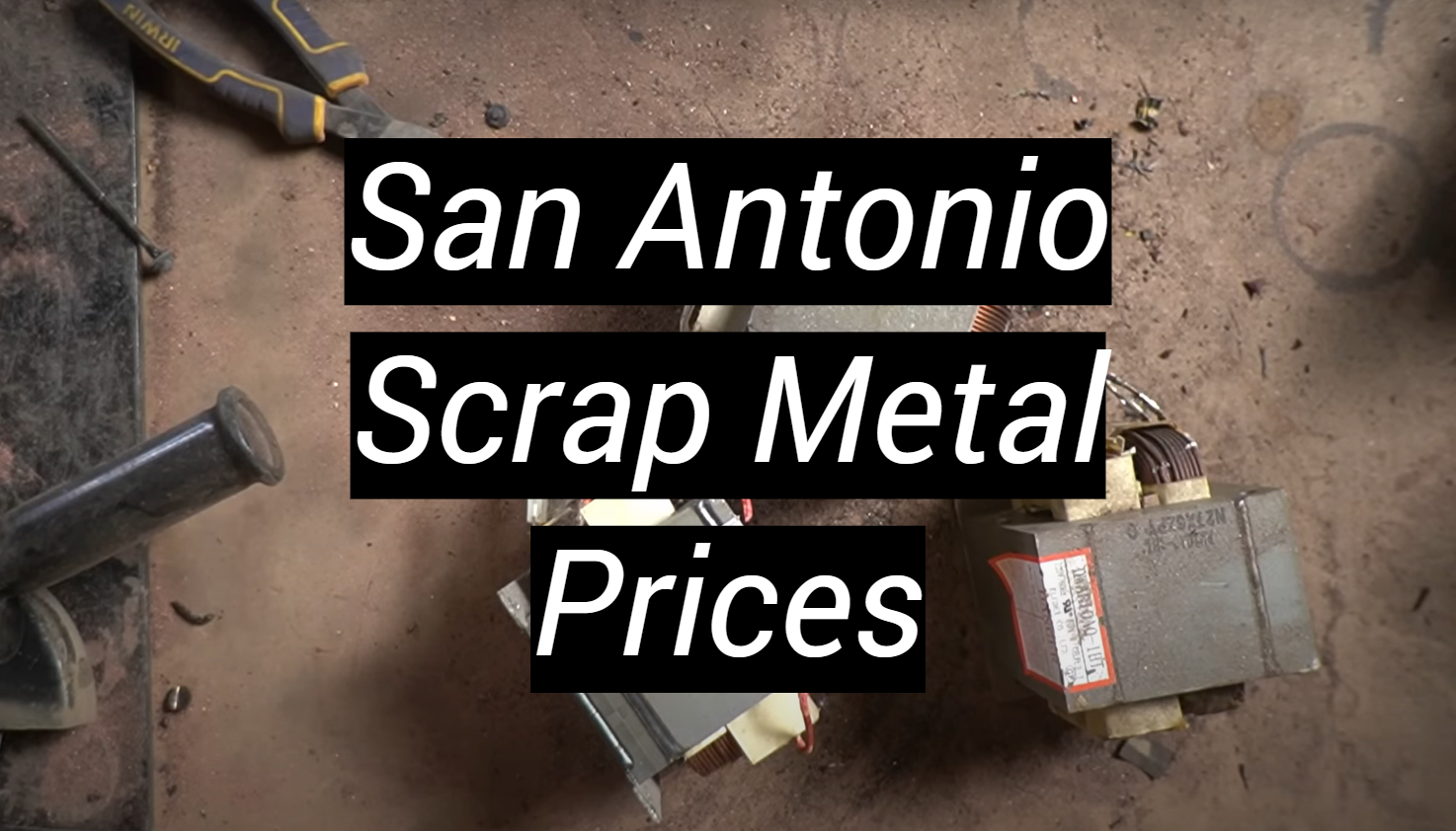 San Antonio Scrap Metal Prices MetalProfy