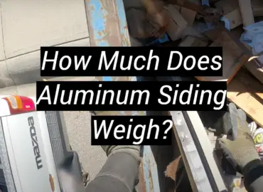 How Much Does Aluminum Siding Weigh?